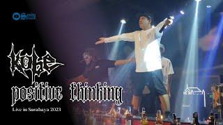 KOBE - Positive Thinking (Live in Surabaya 2023) [HD]