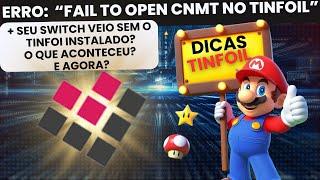 TINFOIL ERRO : FAIL TO OPEN CNMT