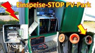 #107 - Aus und Vorbei - Einspeisestop PV Park- Schaden Einspeisenetz - Huckepacktopologie-Erdschluss