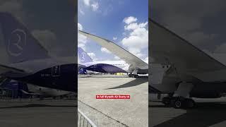 Boeing 787-9 in full Riyadh Air livery at #ParisAirShow 2025. #Boeing #RiyadhAir #AeroTime