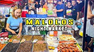 MALOLOS NIGHT MARKET | Exotic Dishes, Grilled Delights, and Refreshing Drinks  in BULACAN