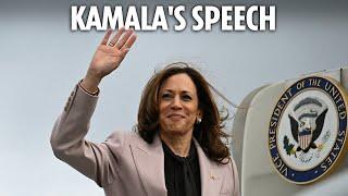 LIVE: Kamala Harris to address Hispanic leadership conference in Washington