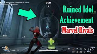 How to get the Ruined Idol Achievement (Shatter the Bloodstorm One Statue) in the Marvel Rivals game