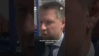 Minister Marcin Kierwiński przemawiał w czasie obchodów Dnia Strażaka