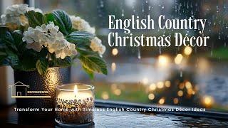 Transform Your Home with Timeless English Country Christmas Décor Ideas