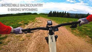 INCREDIBLE 3K VERT WYOMING EBIKING IN THE TETONS - ARI TIMP PEAK MOUNTAIN BIKING