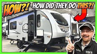 NO SLIDE with PRIVATE Bedroom⁉ CRAZY COOL! 2024 Wildwood FSX 161QK Travel Trailer