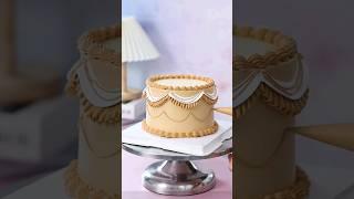 Immersive cake making-#birthdaycake #retrocake #net celebrity cake making