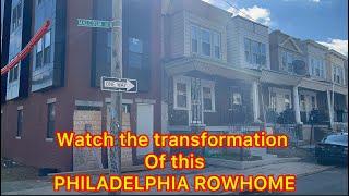 Southwest Philly BAD home being turned into an AMAZING home!