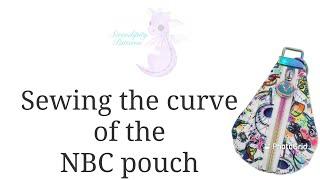 Sewing the curve - NBC Key Fob Pouch by Serendipity Patterns