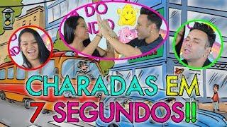 CHARADAS EM 7 SEGUNDOS!! COM JOYCE KERCHES  | #MatheusMazzafera