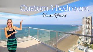 Custom 3 Bedroom beachfront condo for sale! Ecuador Real Estate with Ecuador Shores Realty!