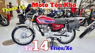 Lô Moto Tồn Kho Giá Rẻ Benelli 251 , MSX 125 , FZ150i , Legend 200 , CG125 , Husky 125