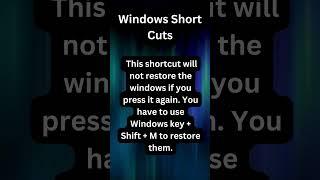 Windows Short Cut Tips #shortcuts #howto #Computer #windows #how #steele