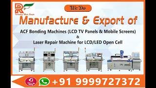 How to do LCD Panel Bonding By ACF/COF Bonding Machine +919999727372