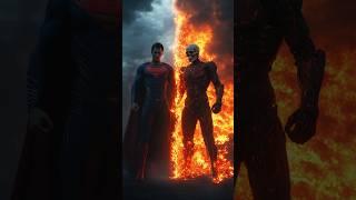 Superman & Ghost Rider Fusion ️ Unleash the Spirit of Vengeance! #shorts #fusion #superhero