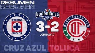 Resumen y goles | Cruz Azul 3-2 Toluca | Torneo Guard1anes 2021 Liga MX J7 | TUDN