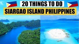 20 THINGS TO DO in SIARGAO ISLAND | SIARGAO Travel Guide | SIARGAO PHILIPPINES