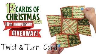 12 Cards of Christmas 2024 - Twist and Turn Card