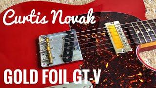 Curtis Novak Gold Foil GT V neck pickup in a Telecaster