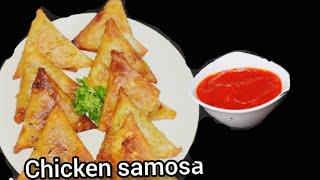 Chicken samosa ifthar snack #mom with sheza