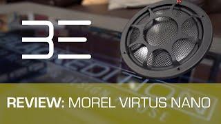 Black Edition: Morel Virtus Nano 602 Carbon 2-Way Audio Component System