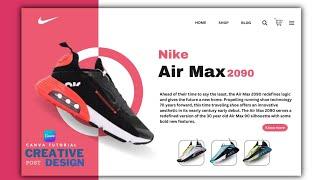 Nike Air max 2090 poster design |  #niks graphic