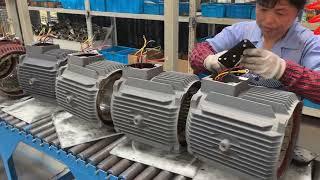 electric motor manufacturing processing,how to make stator housing?