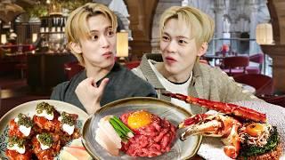 NCT DREAM Shocked by Ultimate Korean fine dining: CAVIAR KFC!!