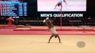 LARDUET Manrique (CUB) - 2015 Artistic Worlds - Qualifications Floor Exercise