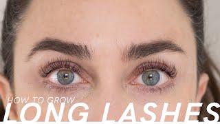 HOW TO GROW LONG LASHES