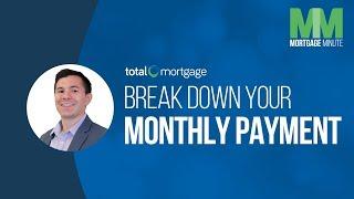 Break Down Your Monthly Payment | Total Mortgage Minute