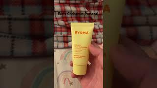 Early Christmas Present #Christmas #glowrecipe #byoma #skincare #fyp