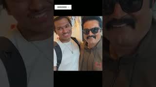 Actor Sarathkumar & Radhika with their son recent photos|#shorts|#shortsfeed