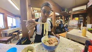 Japanese UDON Noodles to Zentsuji Temple Street View