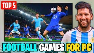 Top 5 High Graphics Football Games For Pc|In Hindi|