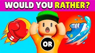 WOULD YOU RATHER in Stumble Guys!