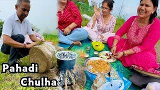 5 star picnic kari PAHAD pe  Cooking in Chulha | Suyash Aswal