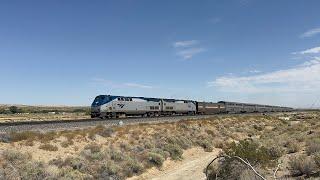 Chasing Amtrak's Southwest Chief Train 3 (16) From Barstow To Los Angeles (7/18/24)