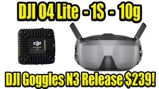 DJI O4 Pro & Lite Spec Leaks - 1S & Sport Mode & Goggles N3 Release!