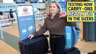 Testing Carry On Luggage at the Airport for the Most Popular Airlines