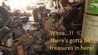 Aussie or American Pickers style treasure hunting adventure in an old Australian mechanics workshop!