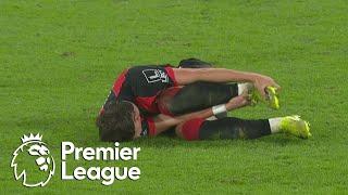 Carlos Baleba sent off for second yellow against Bournemouth | Premier League | NBC Sports