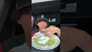 Lemon and salt is the best snack 