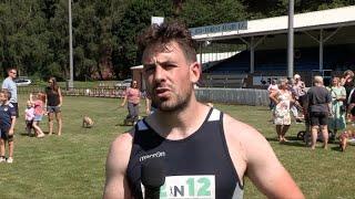 CHRIS LAIDLAW'S 12 IN 12 MARATHON CHALLENGE - ARRIVING AT JEDFOREST RUGBY CLUB 24.7.21