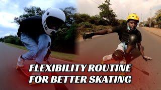 Flexibility routine for Downhill skateboarding 2023