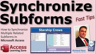 How to Synchronize Multiple Related Subforms in Microsoft Access Without Any VBA Programming