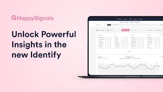 HappySignals | Unlock Powerful Insights in the new Identify