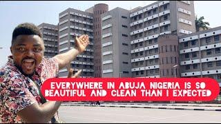 WOW Everywhere in Abuja Nigeria is So Beautiful and Clean More than I Expected