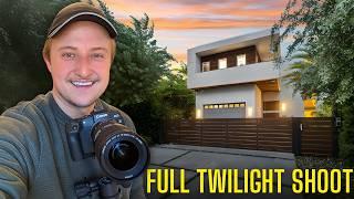 How to Shoot Real Estate Twilight Photos (My Full Workflow)